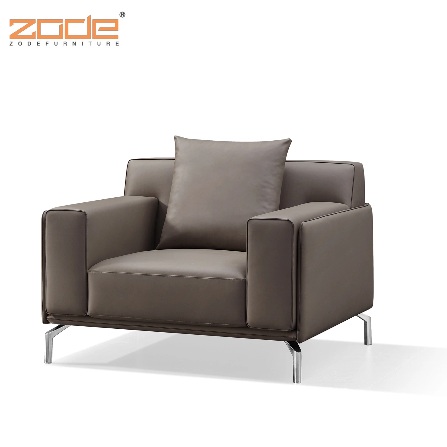 Zode Modern Style Optional Color PU Fabric Sofa Chairs Reclinable Two Seater Bits Living Room Sofa Set