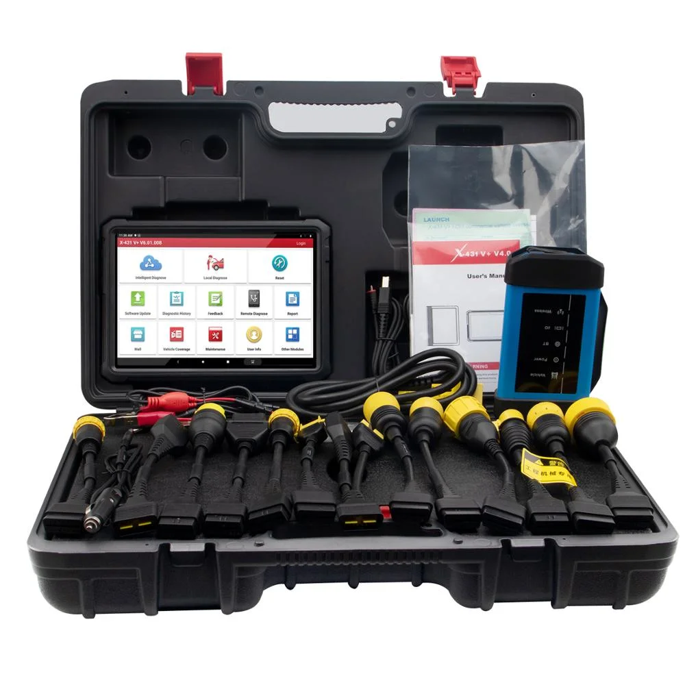 Launch Heavy Duty Launch 431 PRO Version 3 HD Lll Heavy Duty Truck Diagnostic Tool Work with Engine Scanner for 12V and 24V