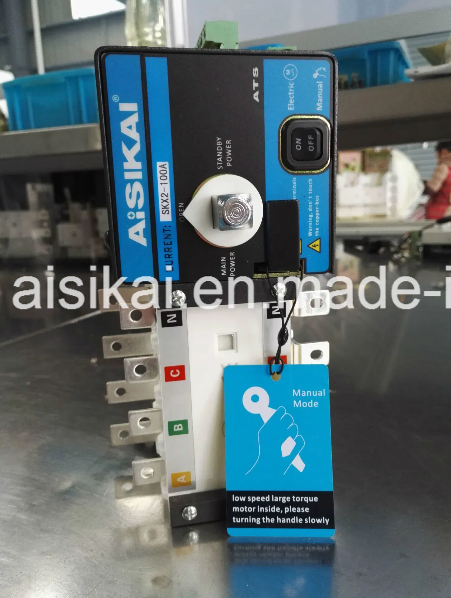 Auto Transfer 100A 3poles Low Voltage Electric Switch