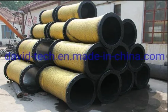 High quality/High cost performance  Flange Nipple Water Suction Flexible Rubber Drain Hose