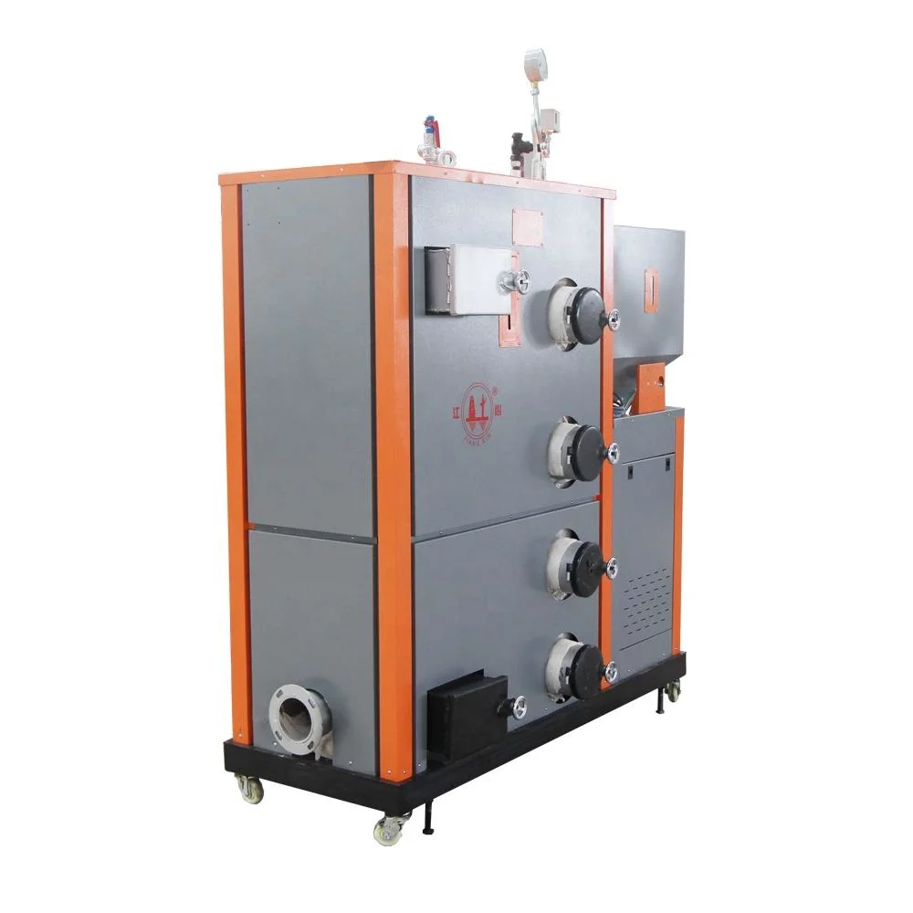 High Efficiency Small Size 100kg 200kg 300kg Industrial Large Doublebiomass Steam Boiler Biomass Burner Boiler Wood Boiler