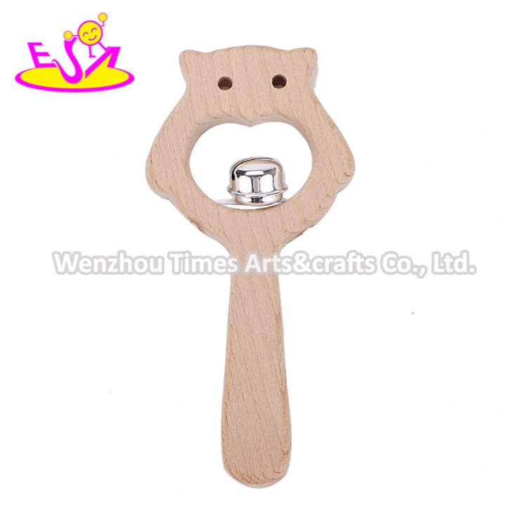 2020 High quality/High cost performance  Natural Wooden Rattles for Newborns W08K283