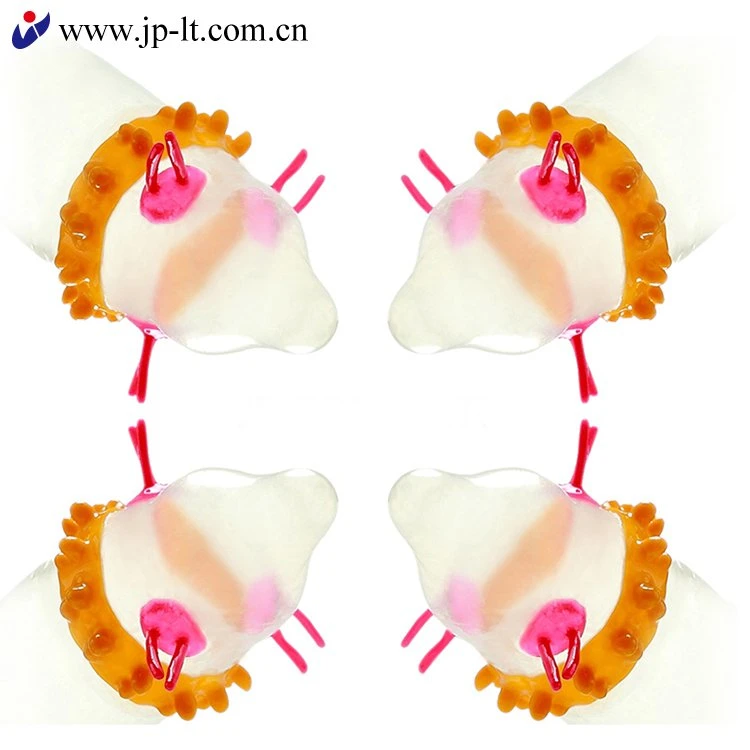 Heißer Verkauf Beste Qualität Spike Gepunktet Gerippte Kondom Machen Frauen Spritzen Spike Kondome Zeitverzögerung Dauerhafte Penis Ringe Cock Ring Penisverlängerung