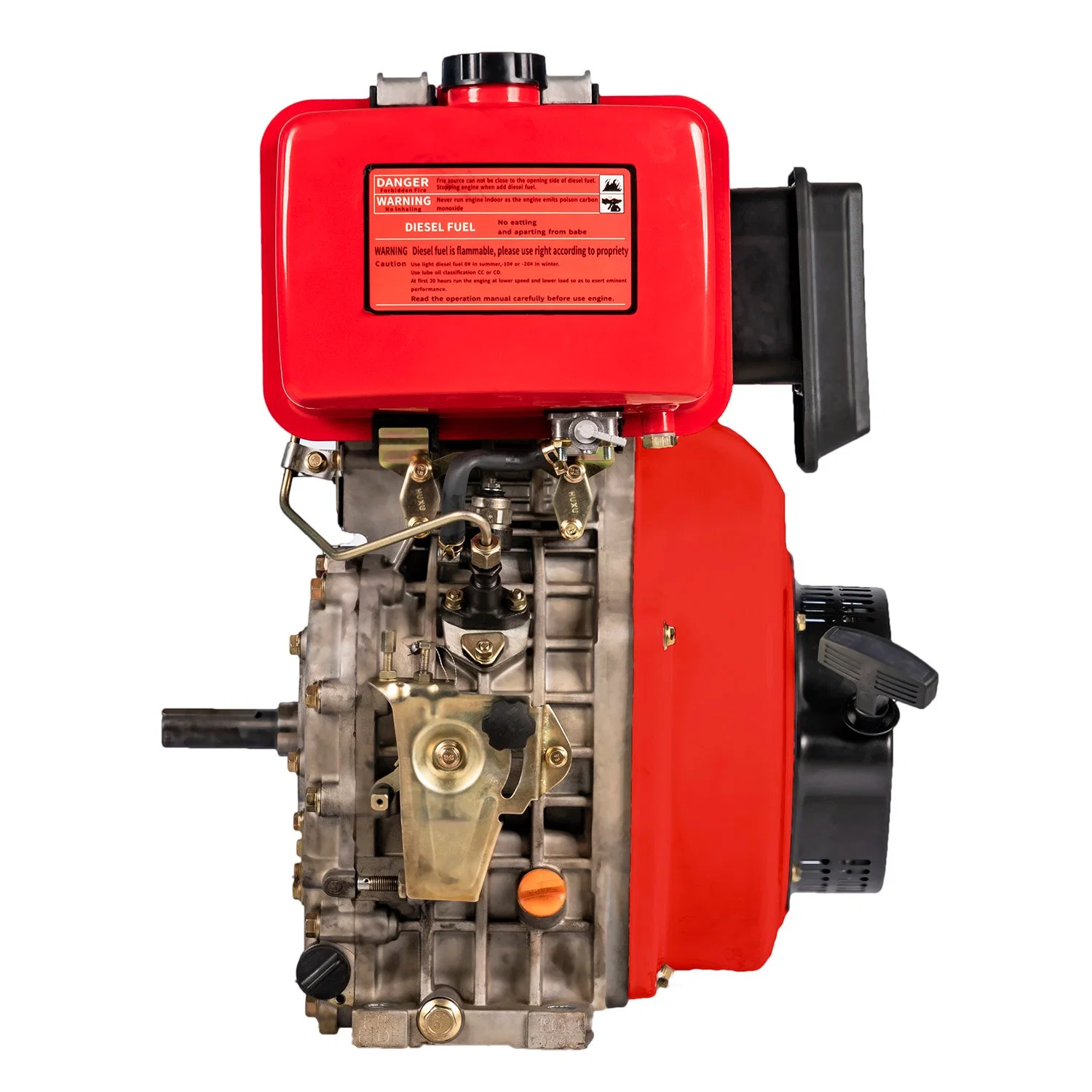 Air-Cooled 10.5kVA 18HP Diesel Engine 1100f for Small Machinery