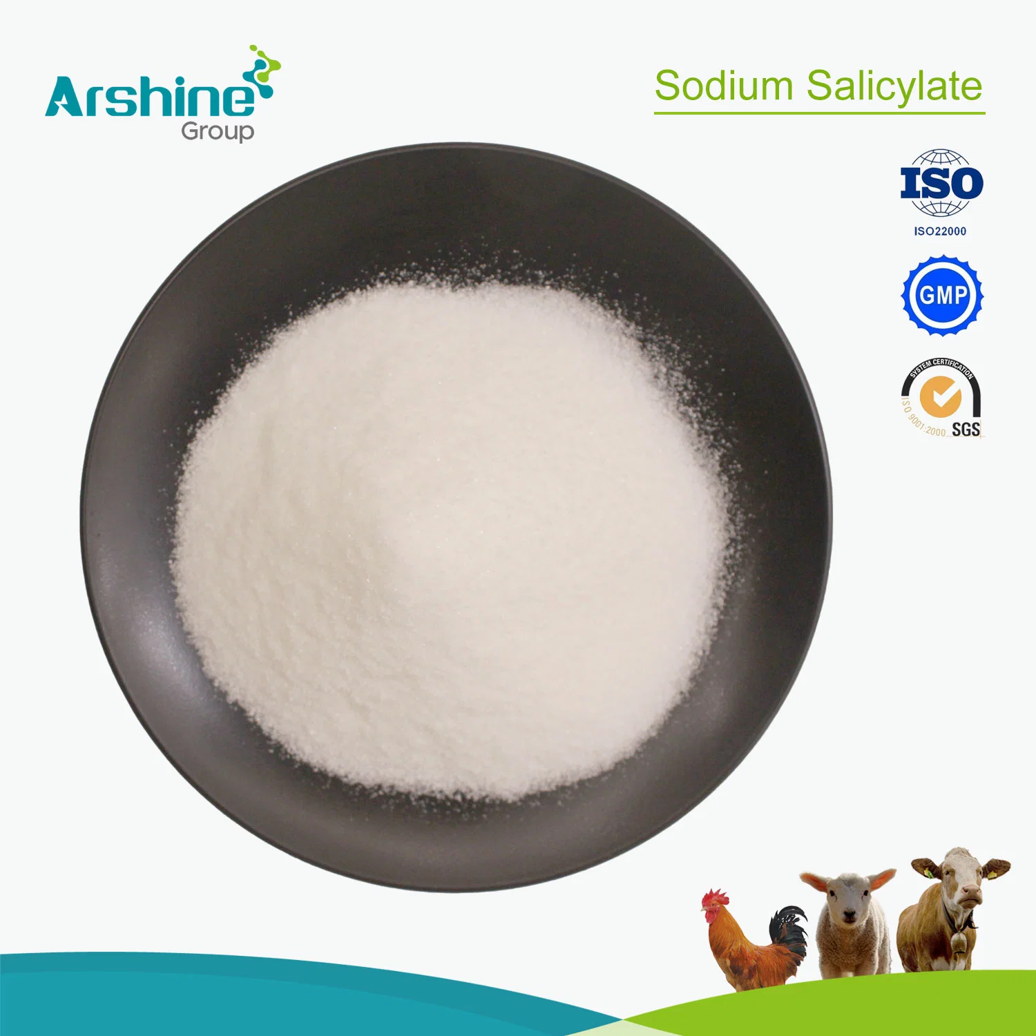 Medicine Grade Raw Material CAS54-21-7 Sodium Salicylate with Reasonable Price