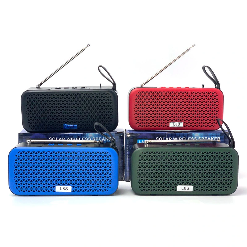 Portable Solar Battery Charging Wireless L8s Speaker