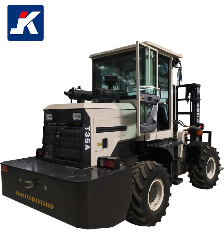 Ce ISO Approved 3 Year Warranty 3 Ton Diesel&#160; Forklift&#160; Truck&#160; Rough&#160; Terrain&#160; Forklift&#160;