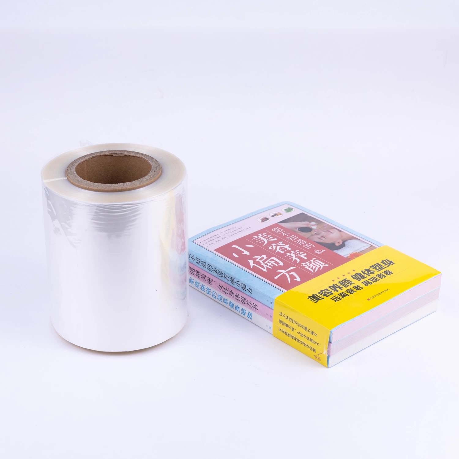 Books packaging Center Fold Transparent Polyolefin POF Shrink Film