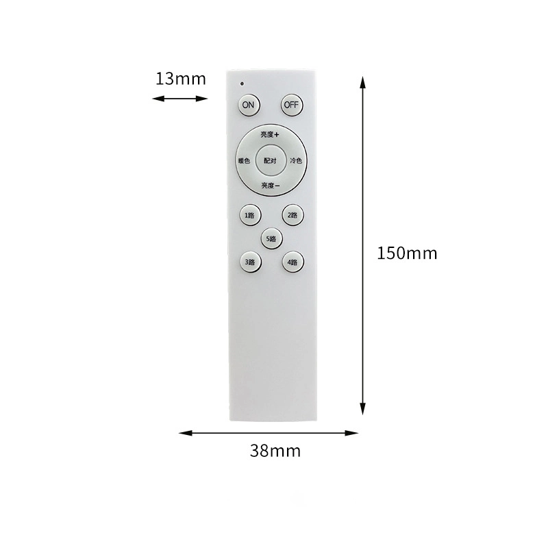 7/8/10/12 teclas Multi patrón inalámbrico ir Control remoto para ventilador Purificador de aire pequeños electrodomésticos apoyo Personalizar