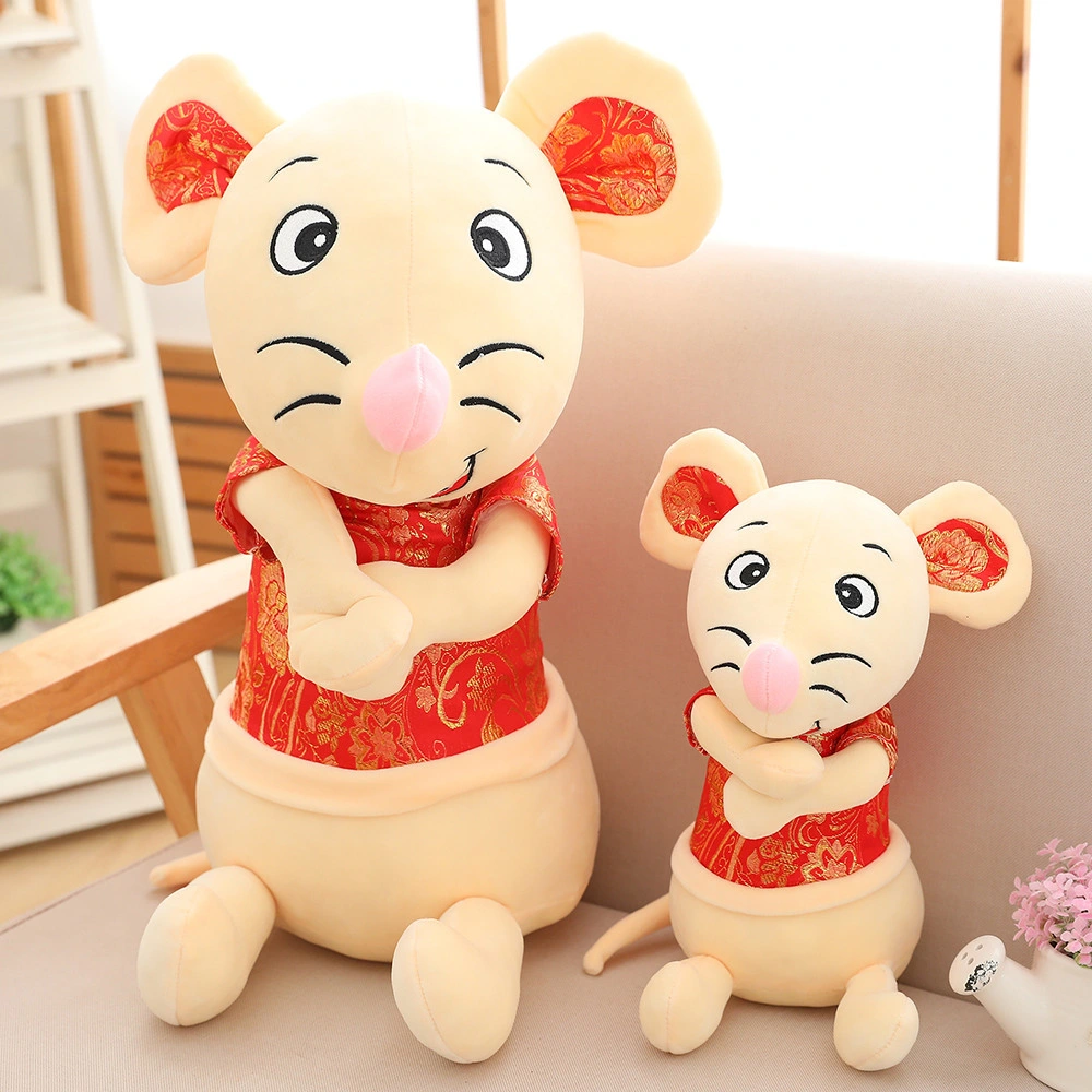 Commerce de gros Stuff Soft oreiller de Souris Mini-souris en peluche mignon cadeau pour l'année de la souris chinois