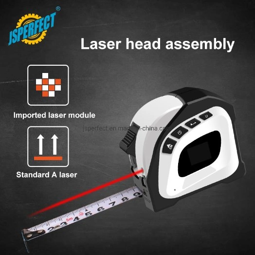 2 in 1 40m+5m Digital Laser Distance Meter with Tape