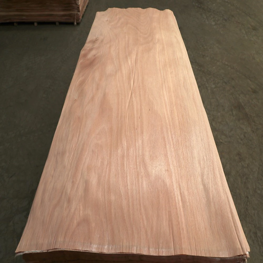 Wholesale/Supplier High quality/High cost performance  Rotary Cut Okoume Wood Veneer Face Ab Grade 4*8