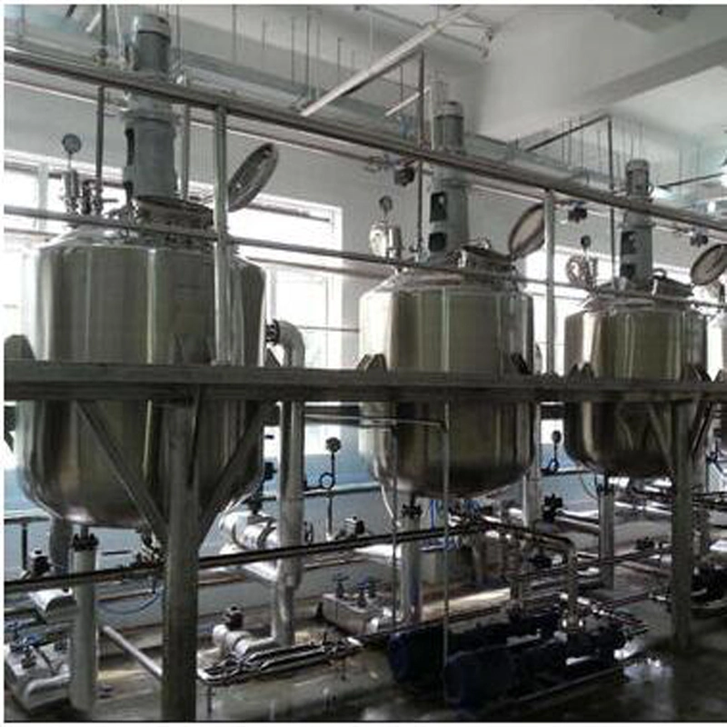 Stainless Steel (SS) 304 316/Titanium/PTFE/PE/Glass/Enamel Chemical Using Agitation Tank