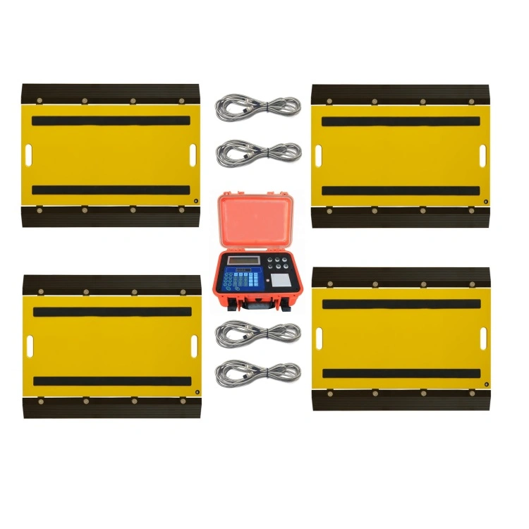 Electronic Portable Weight Scale for Truck, Mobile Weighbridge, Moveable Axle Weigher