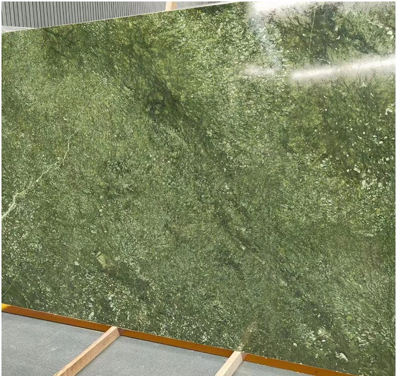 Material de construcción Piedra natural Ming mármol verde para interior comercial Proyectos Marmol