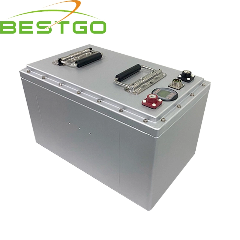 Batería Bestgo LiFePO4 de la batería 48V 100Ah Control de la BMS 5kwh para uso doméstico Sistema de almacenamiento de energía solar/marino/Car