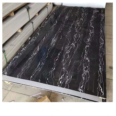 Wholesale/Supplier Price High Glossy Artificial Marble Plastic PVC Marble UV Sheet 2mm/3mm 4*8 1220*2440mm Interior Decorative PVC UV Marble Sheet Board