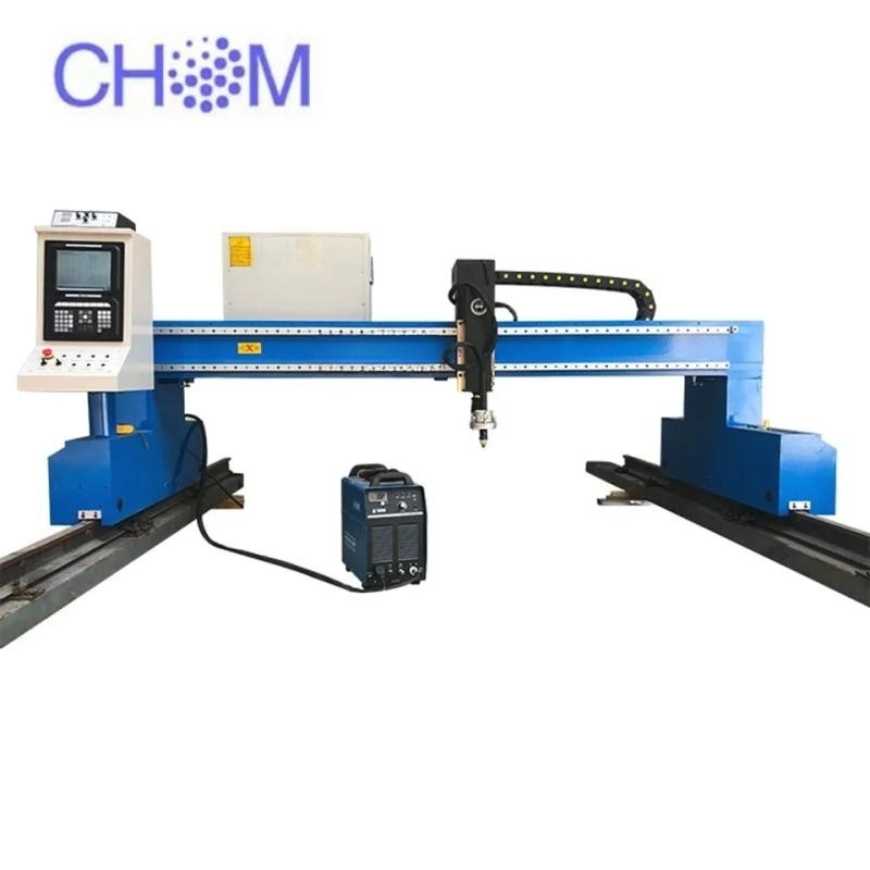 Láser de alta precisión de acero inoxidable aluminio CNC Máquina de corte con soplete de plasma