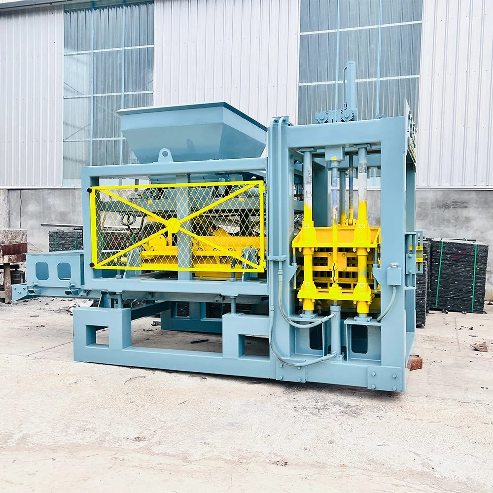 Qt6-15 Hydraulic Press Automatic Concrete Block Making Machine for Sale in USA