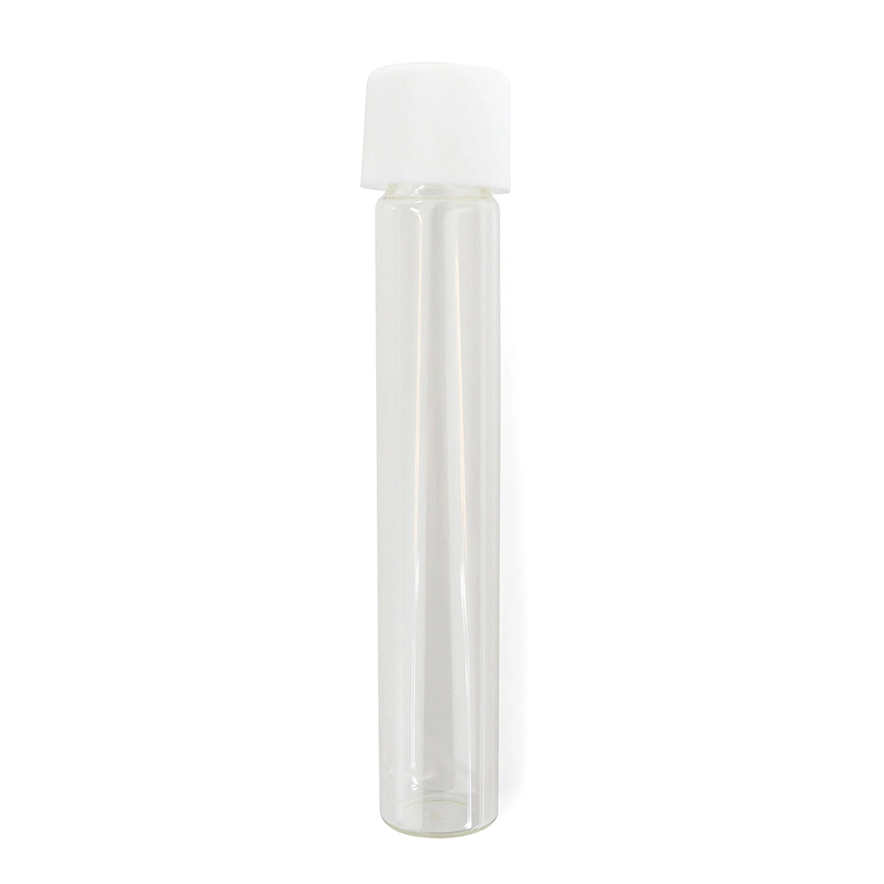 Custom Length Width High Low Borosilicate Clear Glass Tube with Synthetic Cork