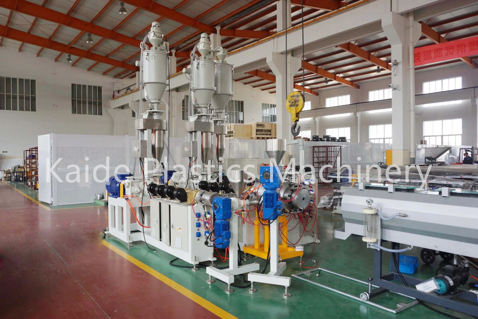 High Performance Drain 200mm Water Machines PP Pipe Extrusion Production Line Making Machine