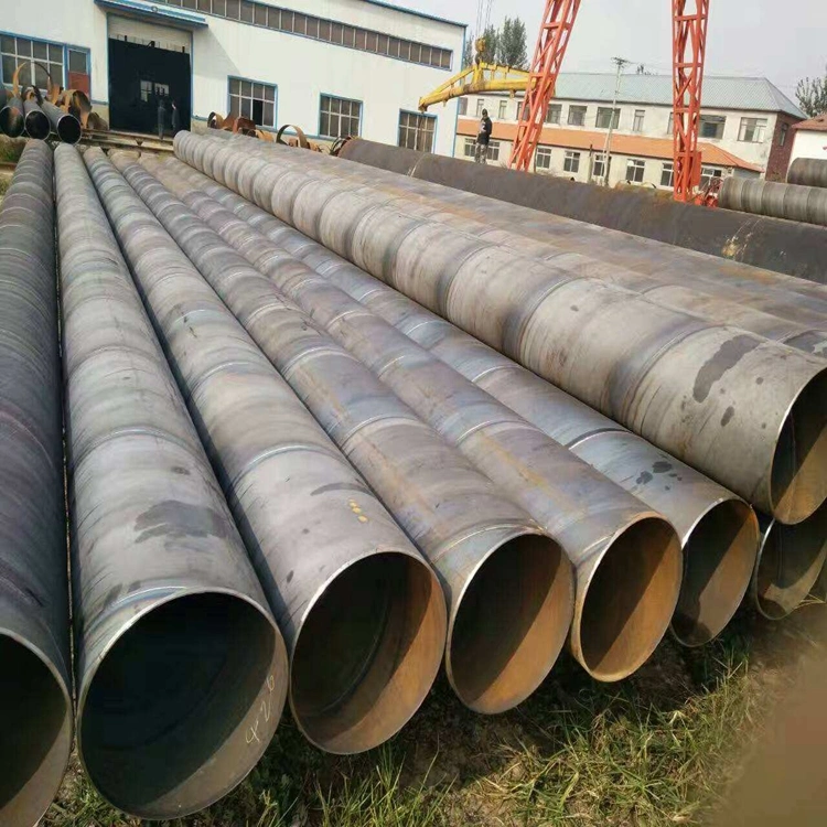 Oil/Gas Drilling SSAW API 5L Carbon Steel Tube Spiral Welded