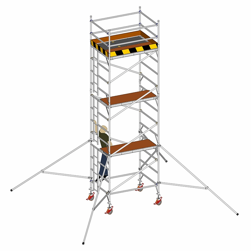 Aluminum Plank Construction System Frame Mobile Steps Shoring Suspended Scaffold