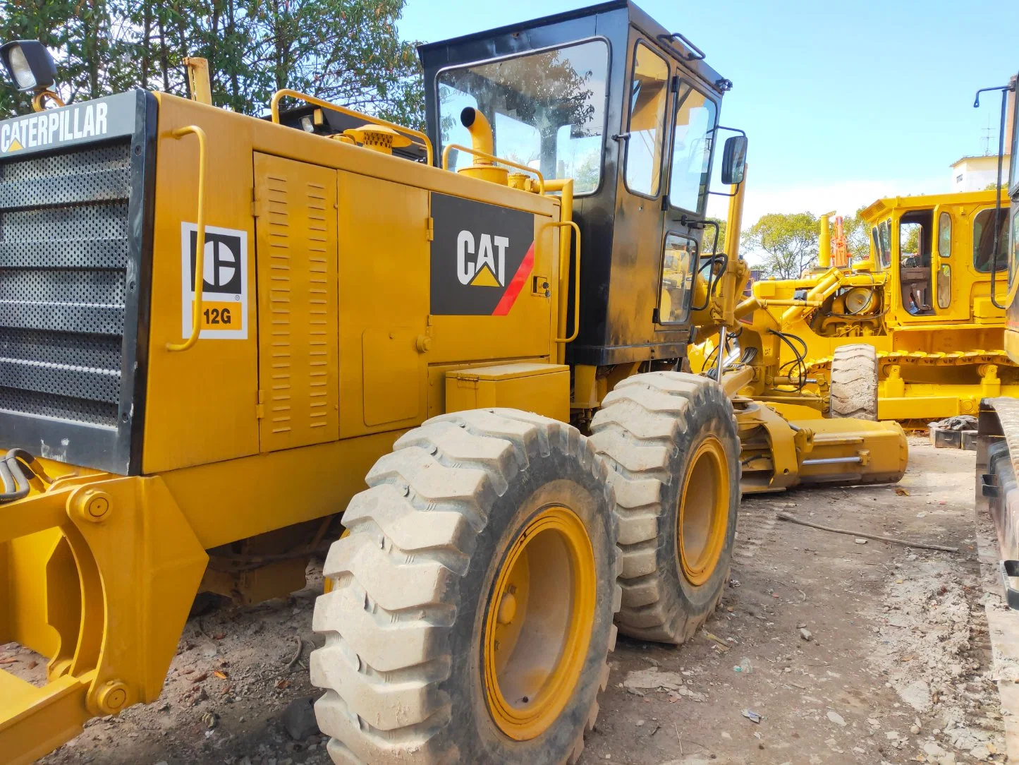 Used Small Motor Grader Caterpillar 12g Hot Sale, Secondhand Cat Grader 12g Low Price