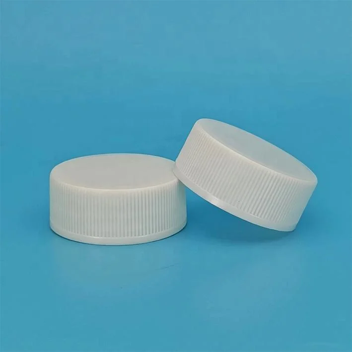 Plastic Jar Lids Ribbed Side Screw Cap 40/410 Cream Container CT Cap