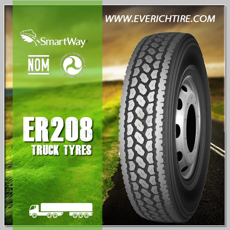 11R22.5 Top Quality China Tires Radial TBR Truck Tire Manufacturer with Strong Quality DOT HS208