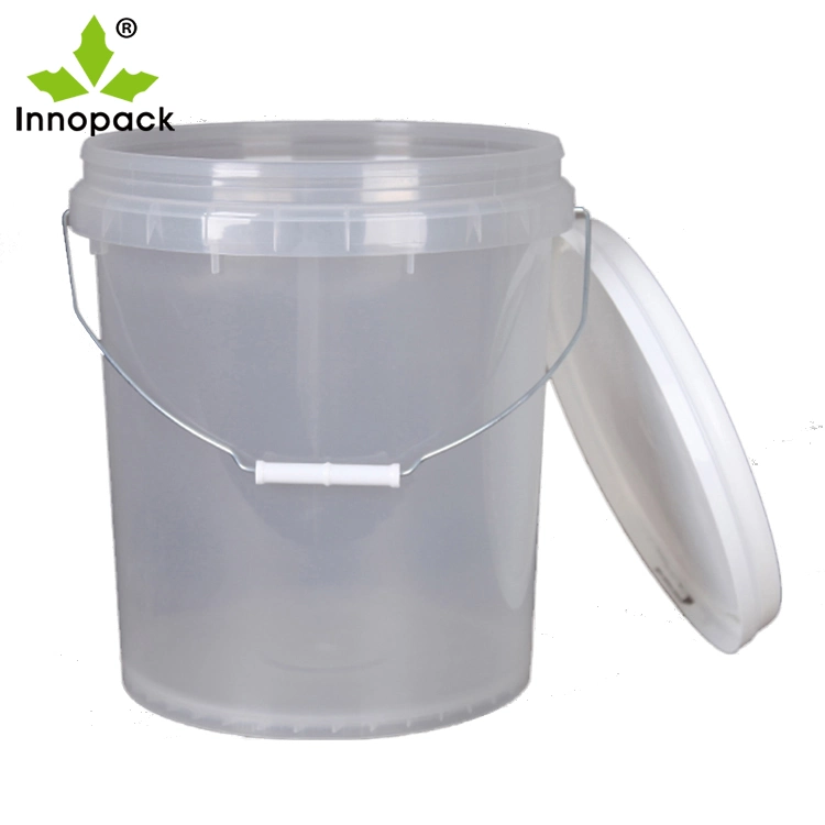 Transparent 20 Litre Bucket Food Storage with Lid