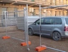 Baumaterial Metall Sicherheit Verkehr Temporäre Stadt Straßensperre Tragbar Sicherheit Garten Stahl Geschweißte Konstruktion Schwimmbad Feld Panel Zaun