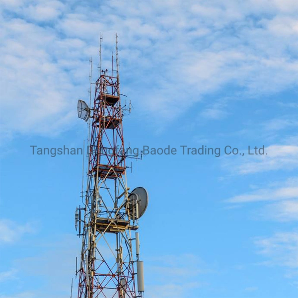 Communication Antenna 30m Self Supporting Mast WiFi Tower Telecom Price Supported Steel Tower