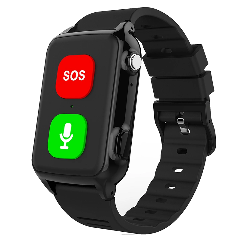 4G Elderly Smart Phone Bracelet GPS Positioning with Heart Rate Temperature Measurement Sos Smart Bracelet Avp031s8