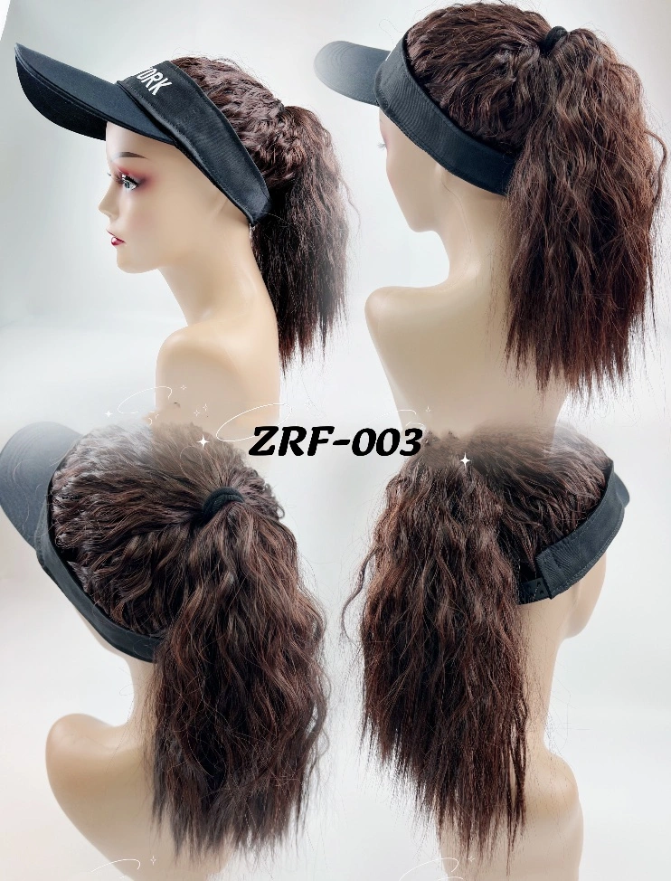 Whole Sale 2023 Fashion Novelty Baseball Hat Together with Synthetic Hair