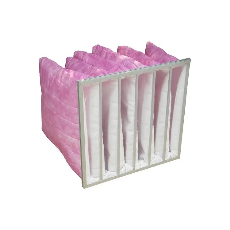 Medium Efficiency Box Filter V-Shape Plastic Frame Air Conditioning