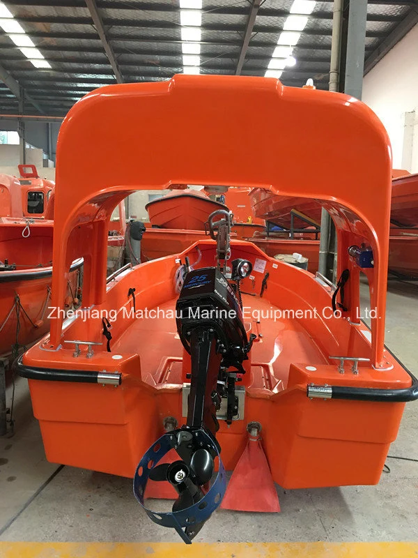 4.5m FRP Rescue Motor Boat and Signal Arm Type Davit