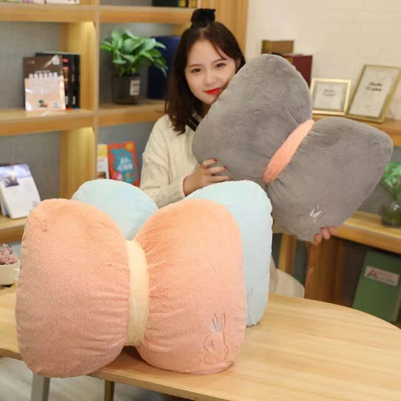 Arco de estilo nórdico almohada Cojín de juguete de peluche coche dormitorio sofá cojín Girly almohada de Regalo de corazón