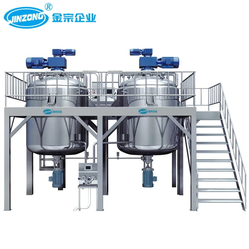 High Shear Shampoo Emulsifying and Making Equipment machine, Shampoo Emulsifying Mixing Tank for Costmetic Chemical