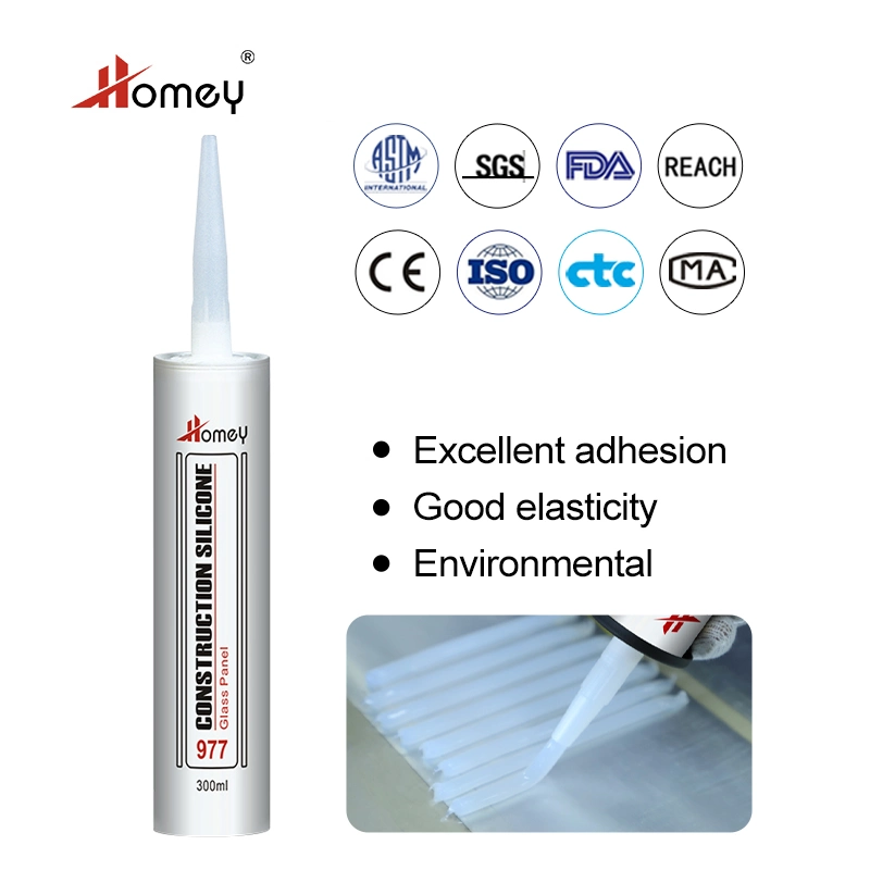 Homey 300ml Tube Silicone Sealant for Construction