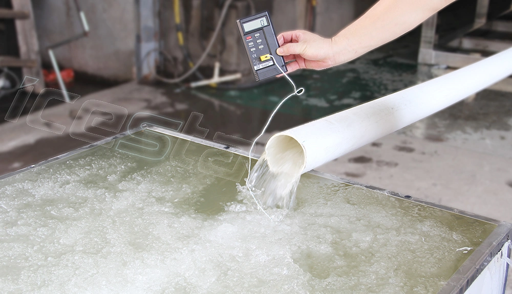 Icesta Machine à glace en boue de 15 tonnes personnalisée, automatique, économe en énergie, à haute productivité et à longue durée de service.