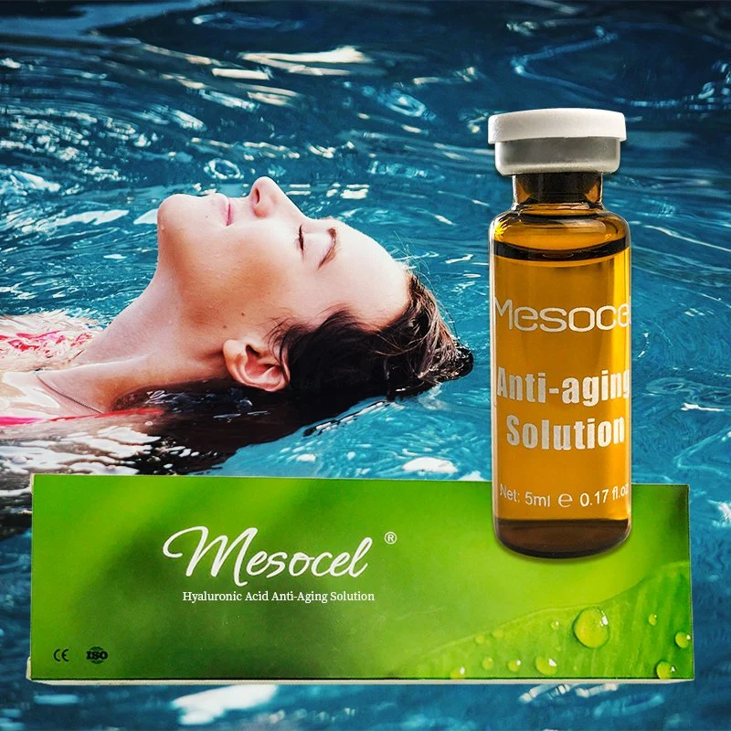 Mesocel CE Certificate Skincare Facial Hyaluronic Acid Serum Ampoules Skin Boosters for Mesotherapy