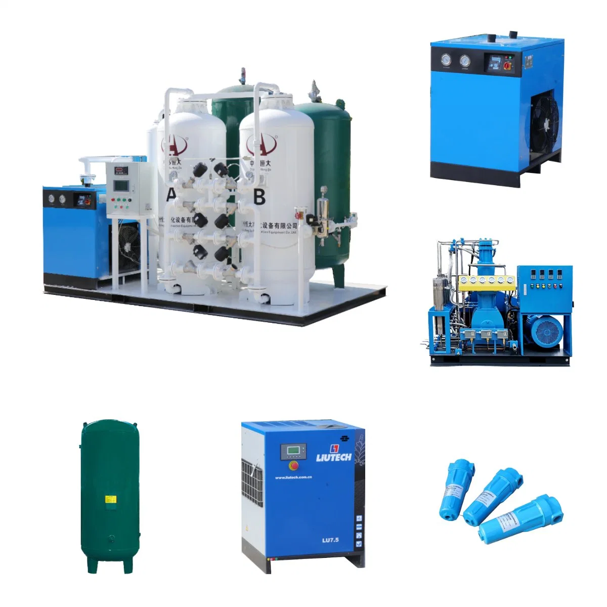 Industrial Nitrogen Purity 99.99% System Equipment Machine Price N2 Gas Psa Nitrogen Generator