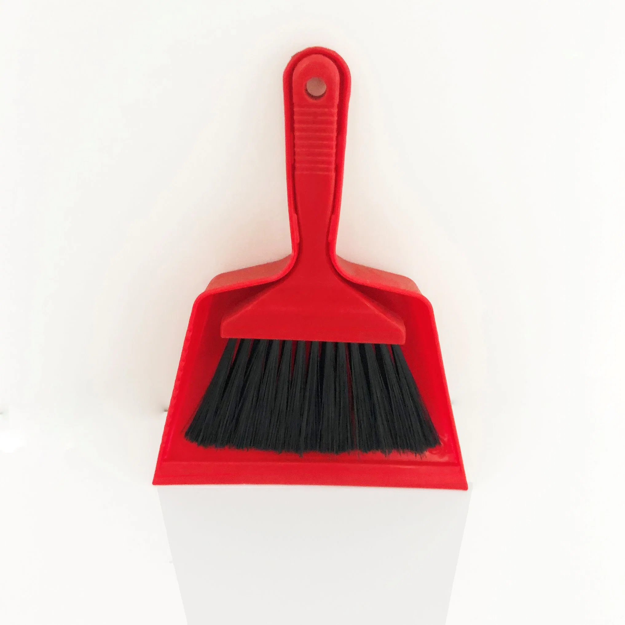 Mono Mini Broom y Dustpan conjunto fácil asa Broom poco Juego de cepillo y bandeja para el polvo