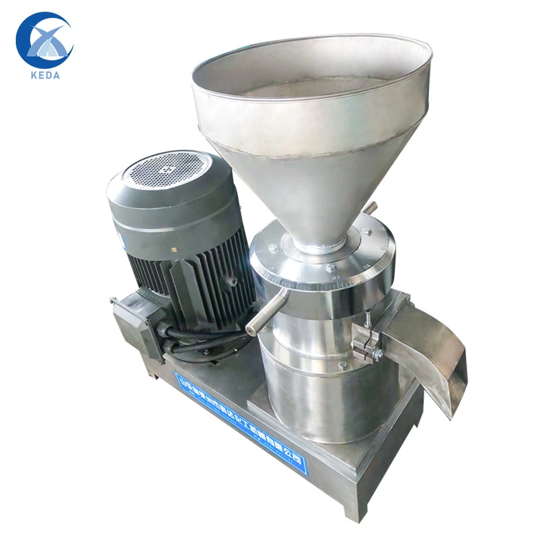 Horizontal Paste Colloid Mill Machine Groundnut Paste Grinding Machine