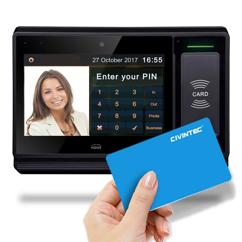 Biometric TCP/IP RFID Card Access Control Terminal Fingerprint Door Access System