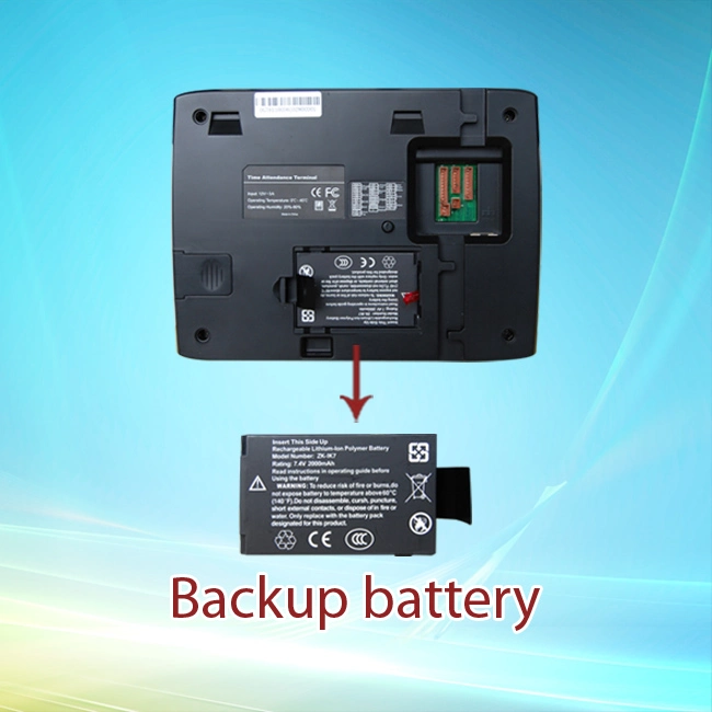 (TFT900) Internal Camera Biometric Fingerprint Access Control System