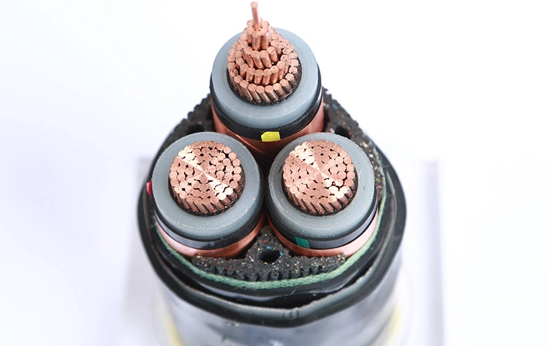 35kv Rubber Jacket Armored Copper Aluminum Core Cables XLPE Insulated Power Wire