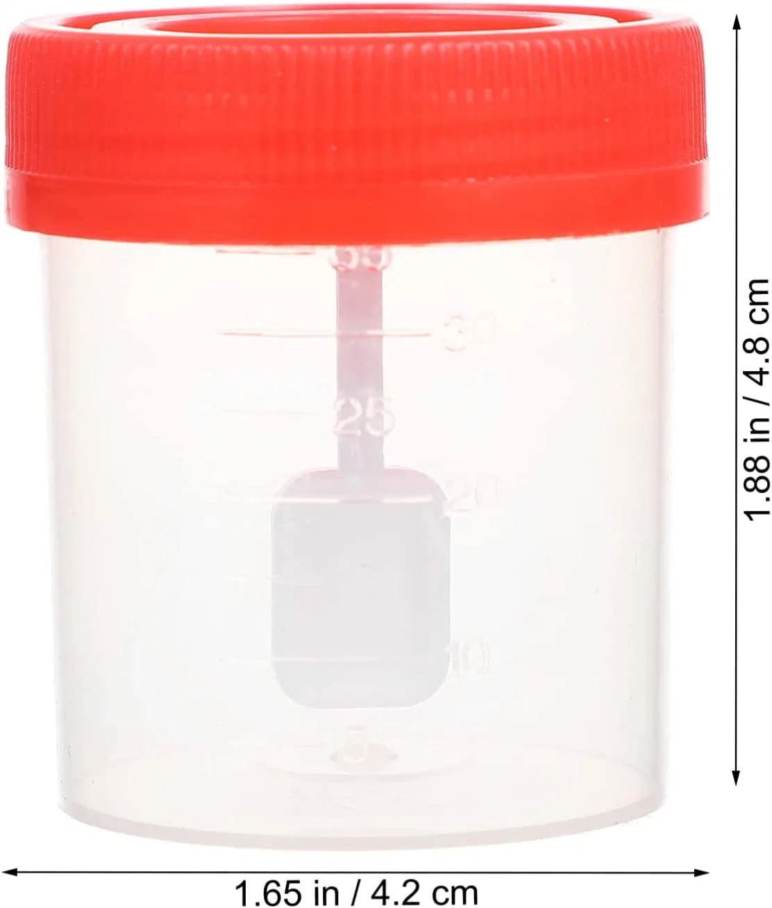 Disposable Plastic Sterile Specimen 120ml Urine Cup with Sound Lock