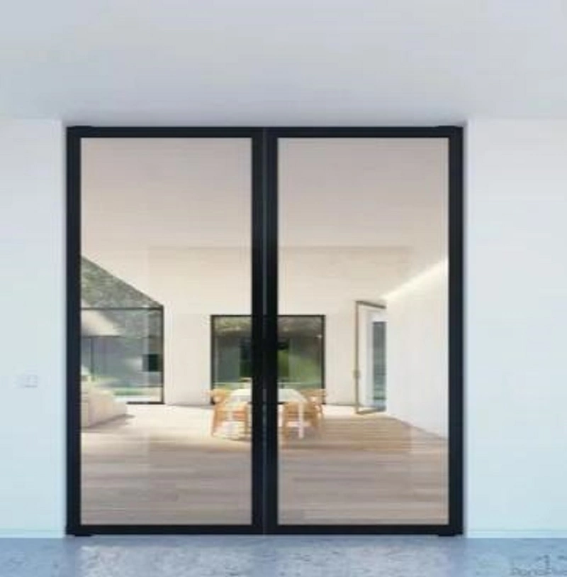 Modern Double Glazing Aluminum Window Aluminum Sliding Folding Exterior Glass Door